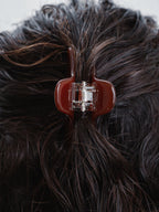 Monochrome claw clip "S"